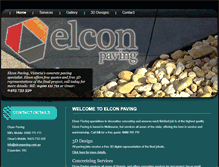 Tablet Screenshot of elconpaving.com.au